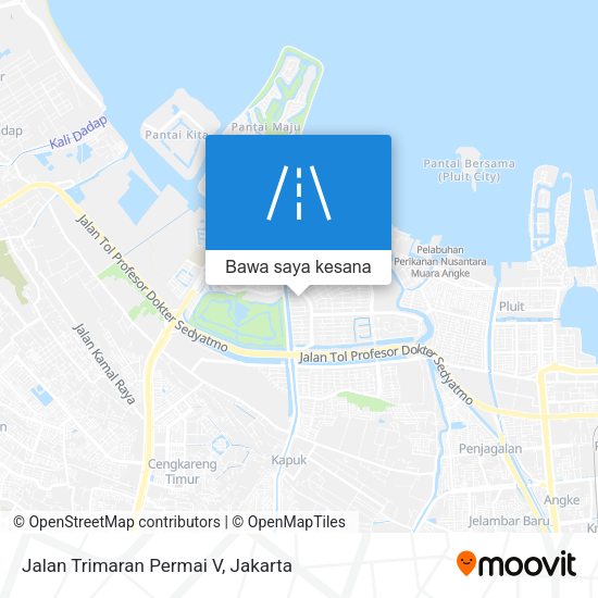 Peta Jalan Trimaran Permai V