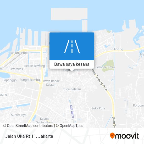 Peta Jalan Uka Rt 11