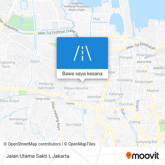 Peta Jalan Utama Sakti I