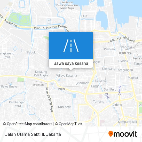 Peta Jalan Utama Sakti II