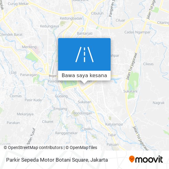 Peta Parkir Sepeda Motor Botani Square