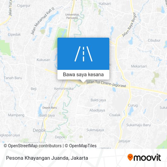 Peta Pesona Khayangan Juanda
