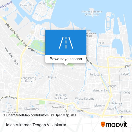 Peta Jalan Vikamas Tengah VI