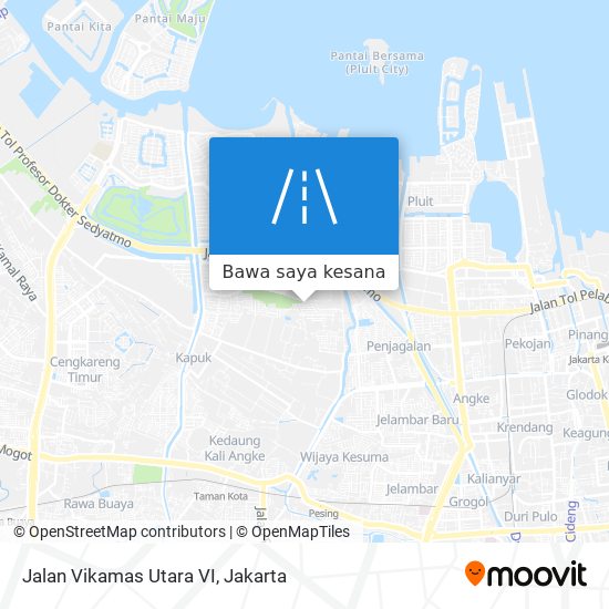 Peta Jalan Vikamas Utara VI