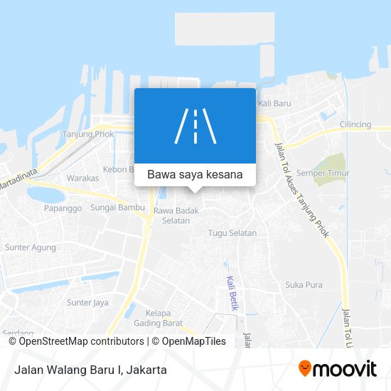 Peta Jalan Walang Baru I