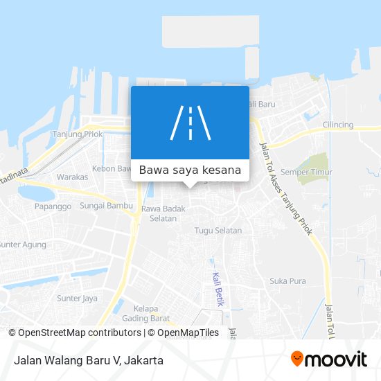 Peta Jalan Walang Baru V