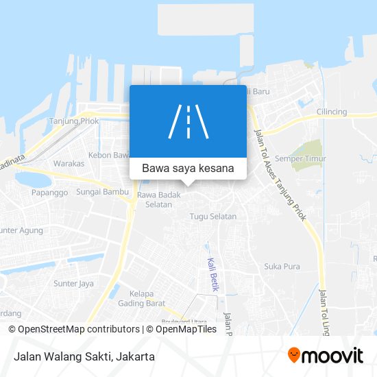 Peta Jalan Walang Sakti