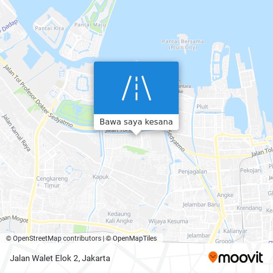 Peta Jalan Walet Elok 2