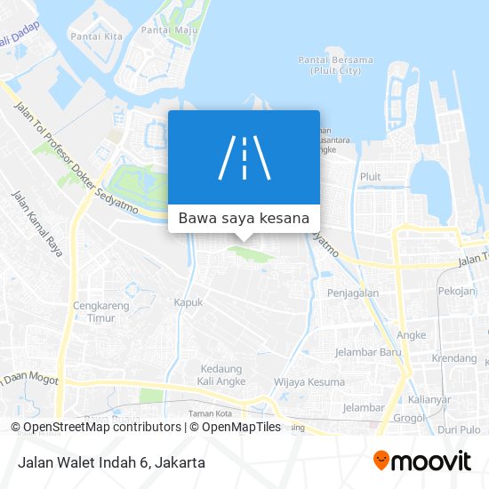 Peta Jalan Walet Indah 6