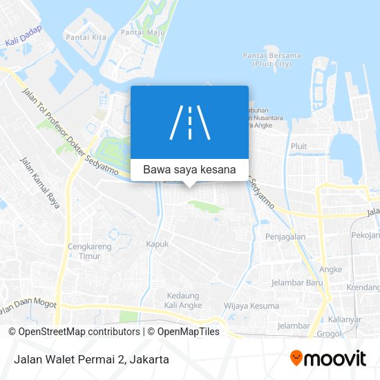 Peta Jalan Walet Permai 2