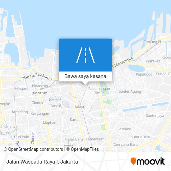 Peta Jalan Waspada Raya I