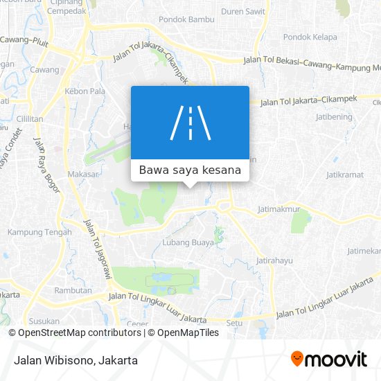 Peta Jalan Wibisono