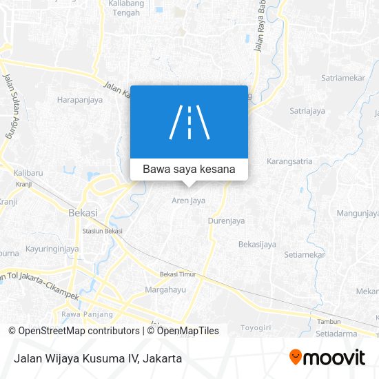 Peta Jalan Wijaya Kusuma IV