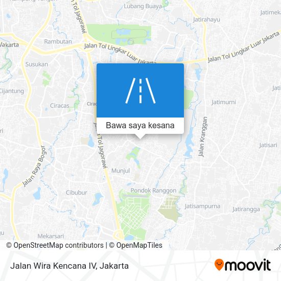 Peta Jalan Wira Kencana IV