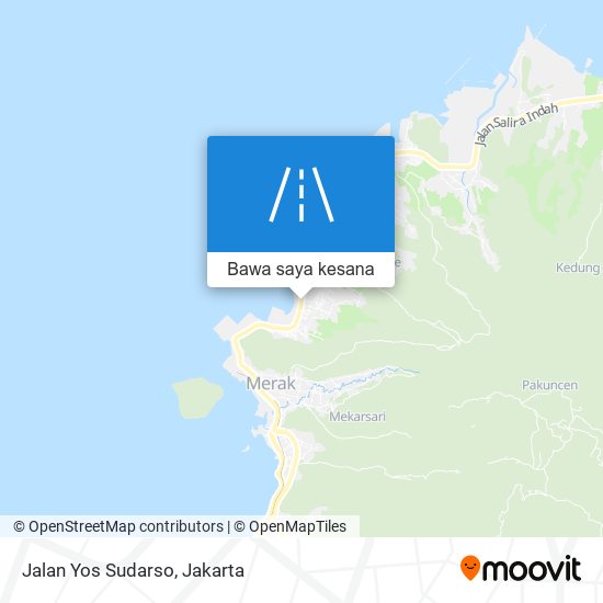 Peta Jalan Yos Sudarso