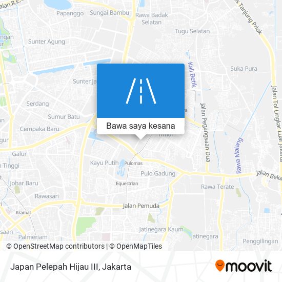 Peta Japan Pelepah Hijau III