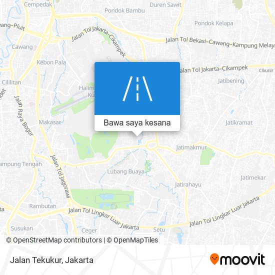 Peta Jalan Tekukur