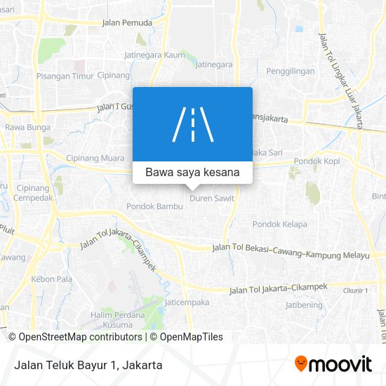 Peta Jalan Teluk Bayur 1