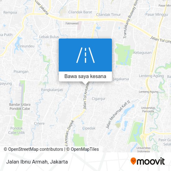 Peta Jalan Ibnu Armah