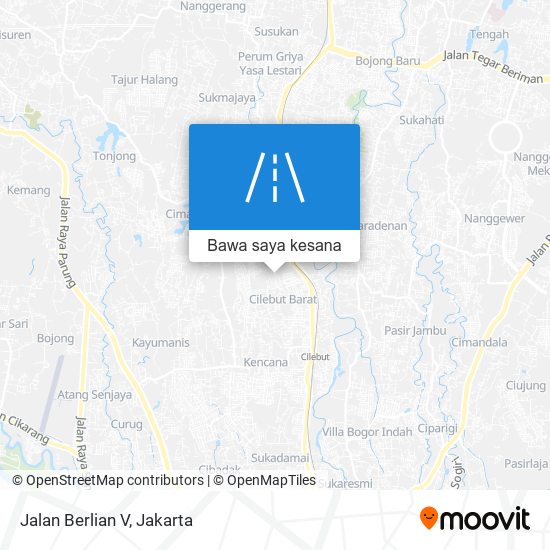 Peta Jalan Berlian V