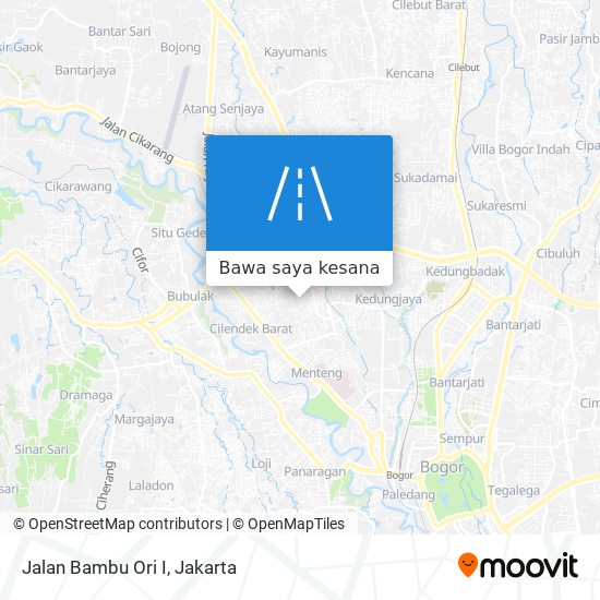 Peta Jalan Bambu Ori I