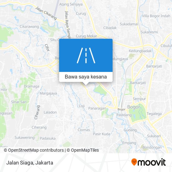 Peta Jalan Siaga