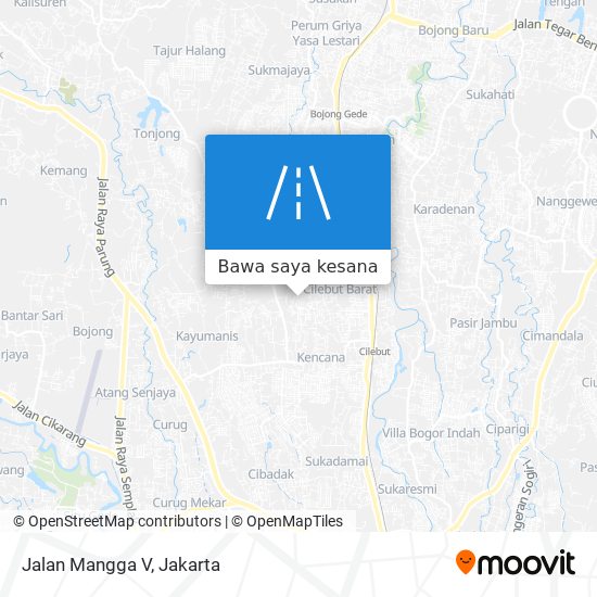 Peta Jalan Mangga V