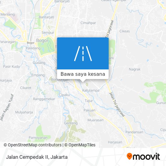 Peta Jalan Cempedak II