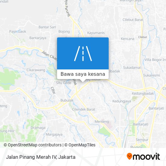 Peta Jalan Pinang Merah IV