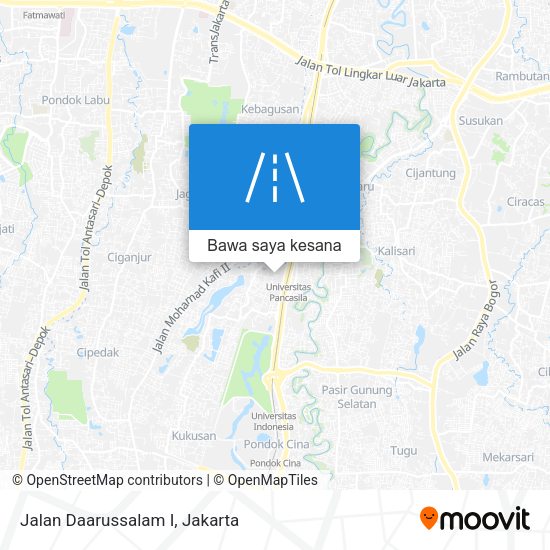 Peta Jalan Daarussalam I