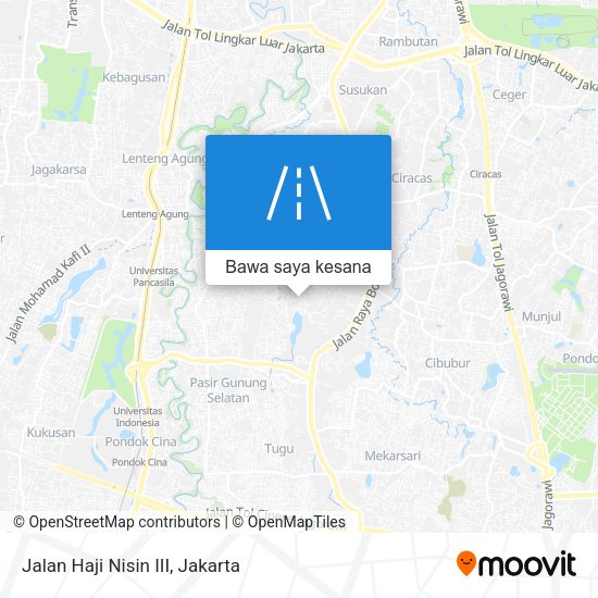Peta Jalan Haji Nisin III