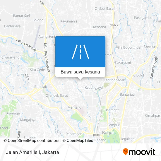 Peta Jalan Amarilis I