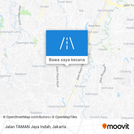 Peta Jalan TAMAN Jaya Indah