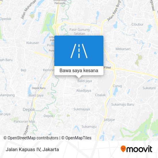 Peta Jalan Kapuas IV