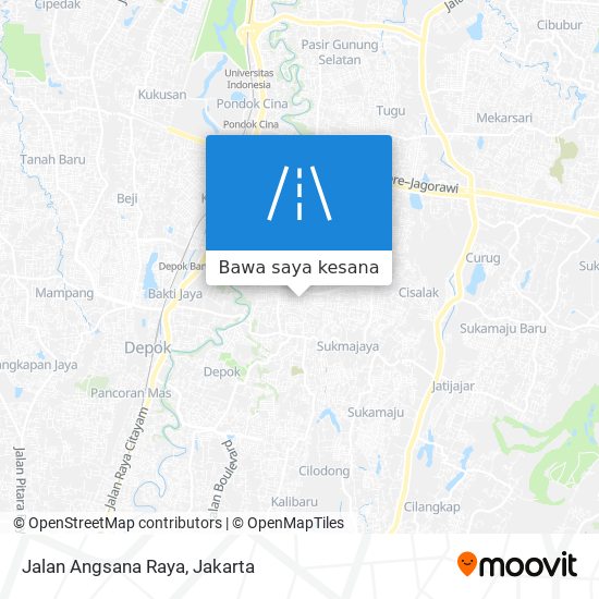 Peta Jalan Angsana Raya