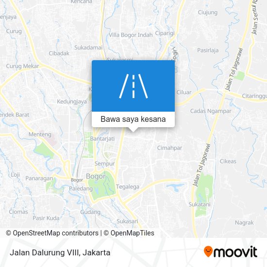Peta Jalan Dalurung VIII
