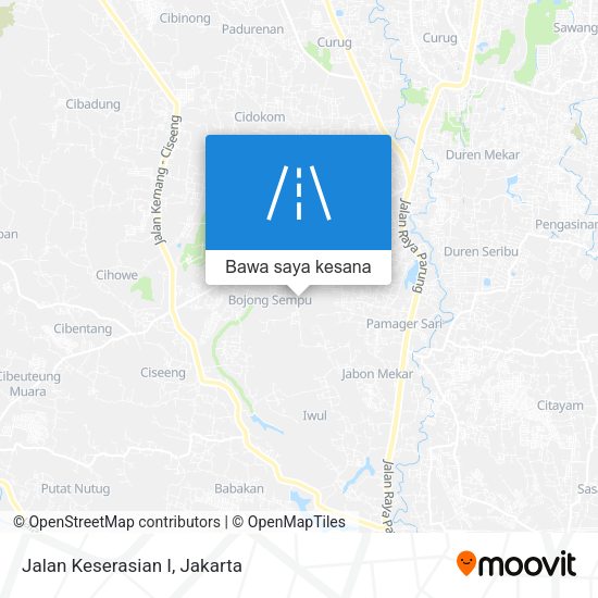 Peta Jalan Keserasian I
