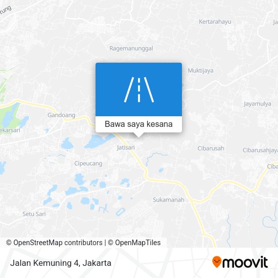 Peta Jalan Kemuning 4