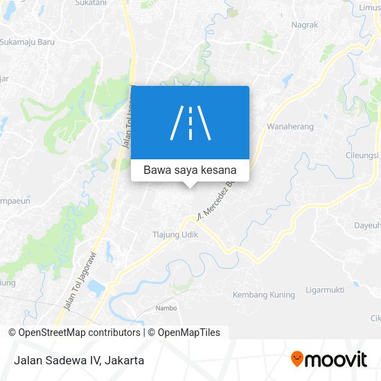 Peta Jalan Sadewa IV