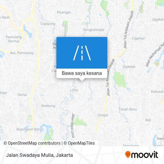 Peta Jalan Swadaya Mulia