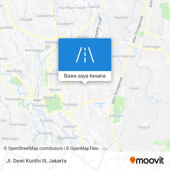 Peta Jl. Dewi Kunthi III