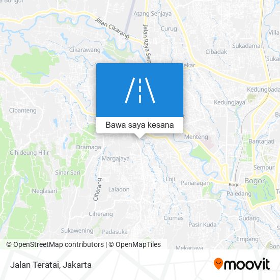 Peta Jalan Teratai