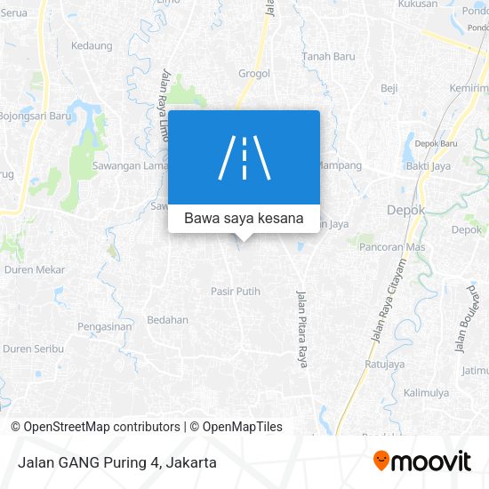 Peta Jalan GANG Puring 4