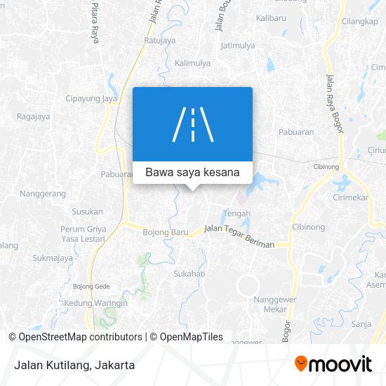 Peta Jalan Kutilang