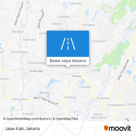 Peta Jalan Kaki