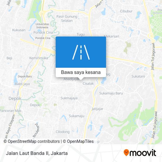 Peta Jalan Laut Banda II
