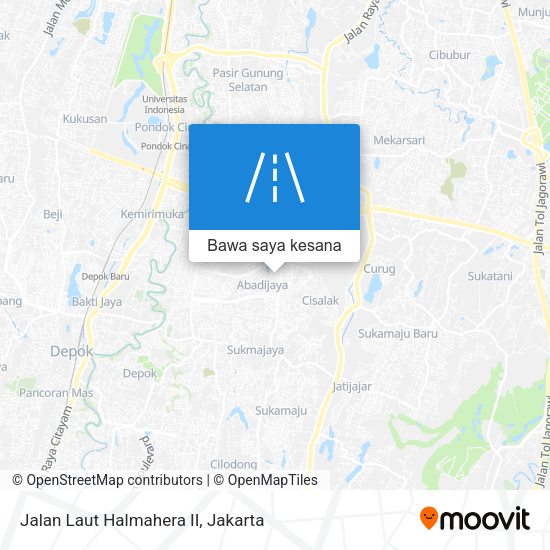 Peta Jalan Laut Halmahera II