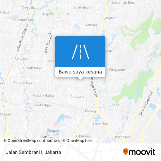 Peta Jalan Sembrani I