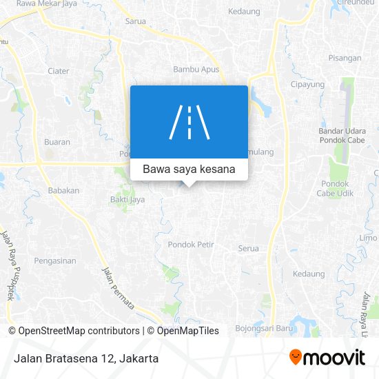 Peta Jalan Bratasena 12