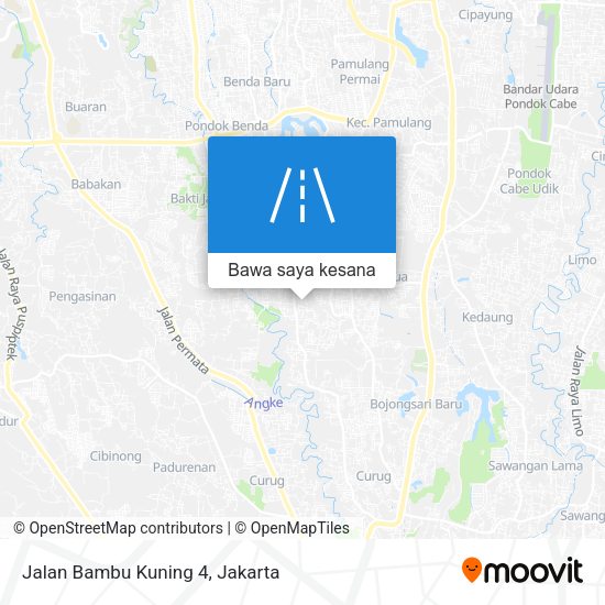 Peta Jalan Bambu Kuning 4